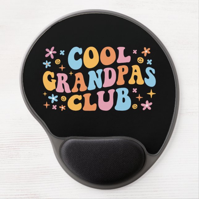 Cool Grandpas Club III Gel Mouse Pad (Front)