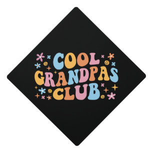 Cool Grandpas Club III Graduation Cap Topper