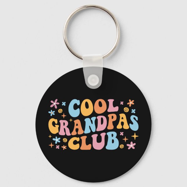 Cool Grandpas Club III Keychain (Front)