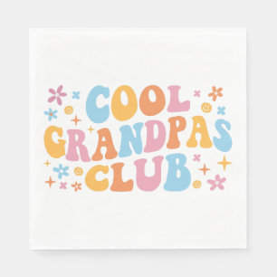 Cool Grandpas Club III Napkins