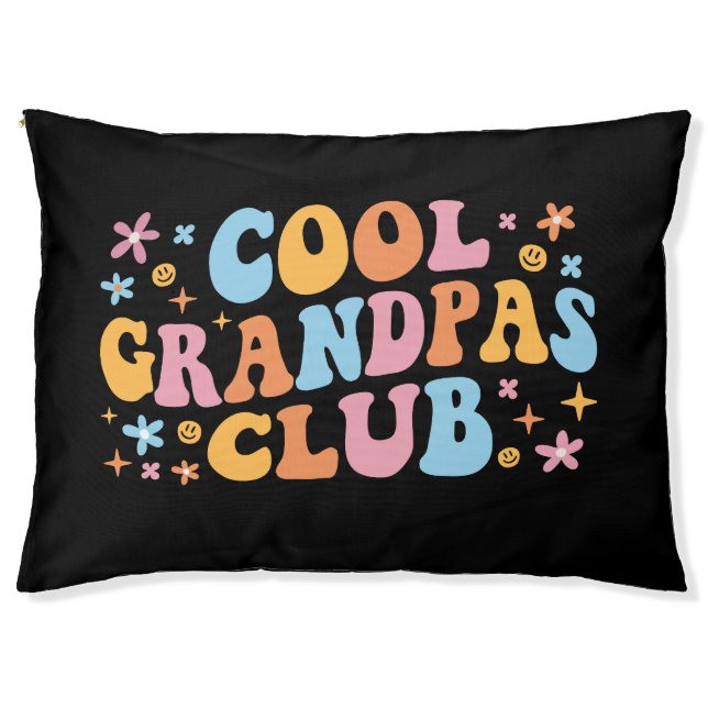 Cool Grandpas Club III Pet Bed (Front)