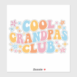 Cool Grandpas Club III Sticker
