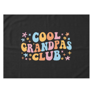Cool Grandpas Club III Tablecloth