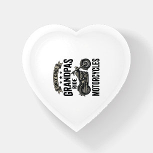 Cool Grandpas Ride Motorcycles Vintage Biker Shirt Paperweight