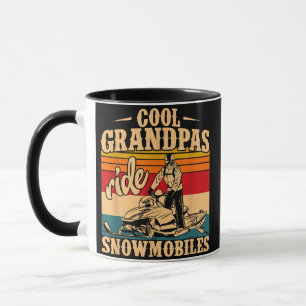 Cool Grandpas rides Snowmobiles Snowmobile Snowmob Mug