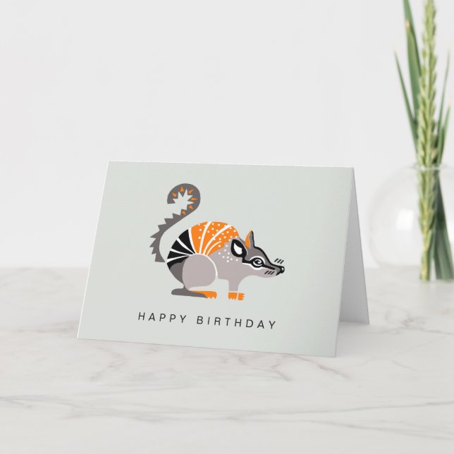 Cool Graphic -  NUMBAT - Wildlife - Australia Card (Front)