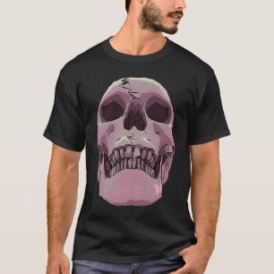 Cool Graphic Skull Death Skeleton Goth Halloween T-Shirt