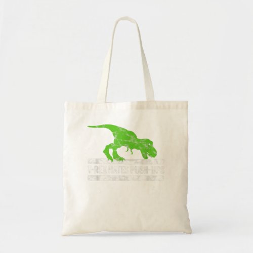 Cool Graphic T_Rex hates Push_Ups Dinosaur Funny G Tote Bag