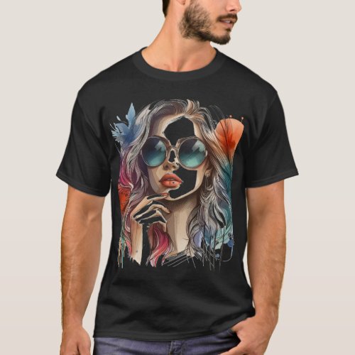 cool graphic  T_Shirt