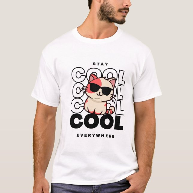 Cool Graphic T-Shirt | Unique Designs from Zazzle" (Front)