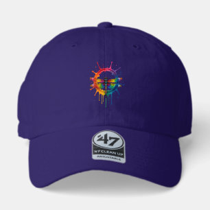 Cool Graphic Tie Dye Sunglasses Dragonfly Illustra 47 Brand Hat