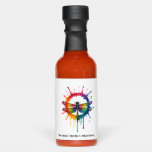 Cool Graphic Tie Dye Sunglasses Dragonfly Illustra Hot Sauces