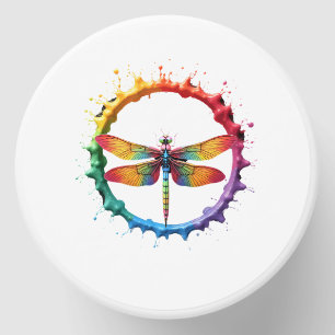 Cool Graphic Tie Dye Sunglasses Dragonfly Illustra Mini Candle Favors