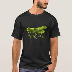 Cool Grasshopper Nature Entomology Insect T-Shirt