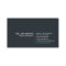 Cool Gray, Blue and White Plain - Business Card