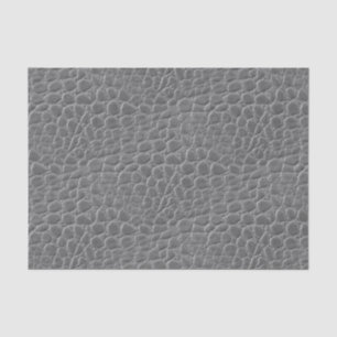 Cool Gray Snake Skin Dragon/Dinosaur Animal Print Tissue Paper