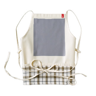 Cool Gray Star Dust Zazzle HEART Apron