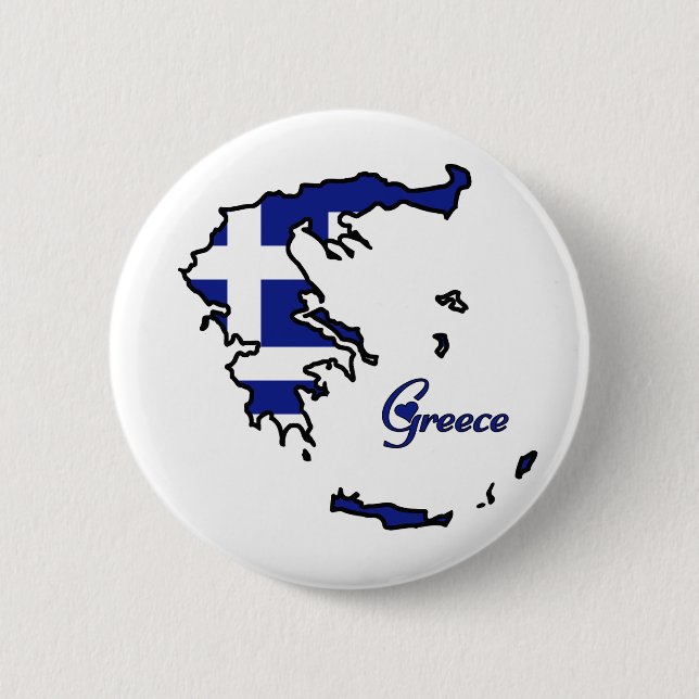 Cool Greece Button (Front)