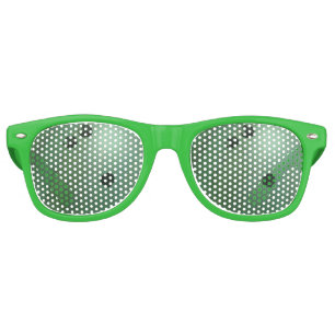 Cool Green Bowling Ball Party Shades
