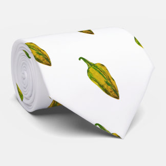 Cool Green Chilli Peppers Neck Tie