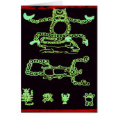 Cool Green Mayan Design (Front)