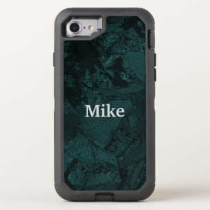 Cool Green OtterBox Defender iPhone SE/8/7 Case