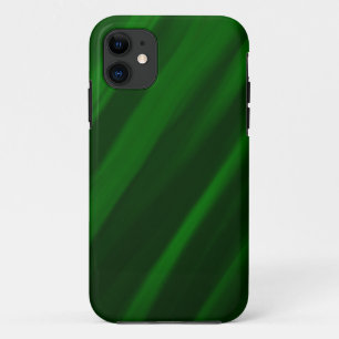Cool green painting stripes graphic iPhone 11 case