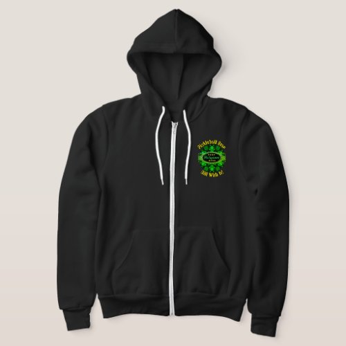 Cool Green Pickleball Star Hoodie