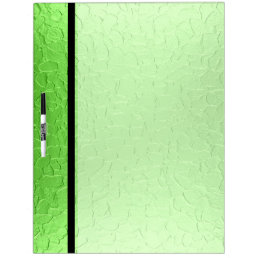 Cool Green Shiny Stainless Steel Metal Dry Erase Board