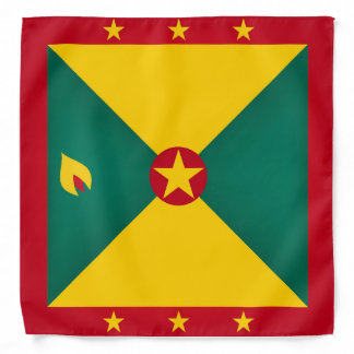 Cool Grenada Flag Fashion Bandana