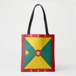 Cool Grenada Flag Fashion Tote Bag