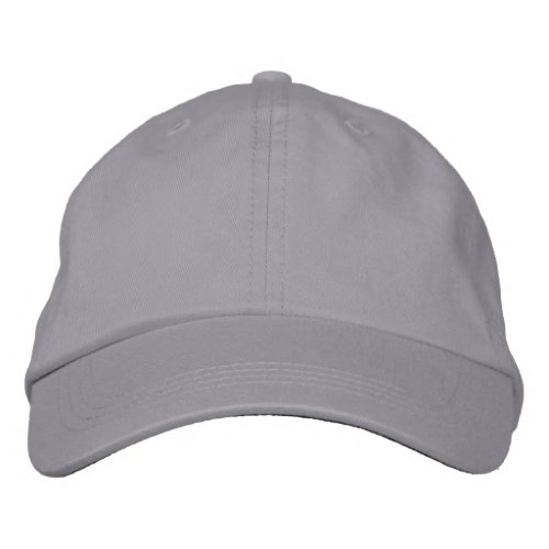 Cool Grey Adjustable Cap