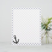 Cool Grey Polka Dots; Anchor (Standing Front)