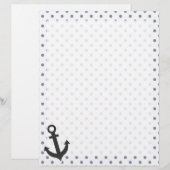 Cool Grey Polka Dots; Anchor (Front/Back)