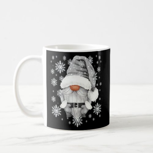 Cool Grey Santa Gnomie For Gothic And Emo With Win Coffee Mug