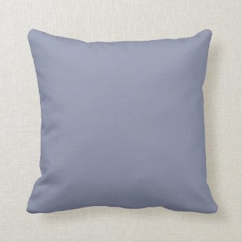 Cool Grey Solid Color Background Throw Pillow by NhanNgo at Zazzle