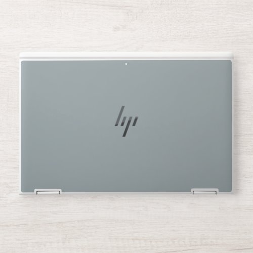 Cool grey solid color HP laptop skin