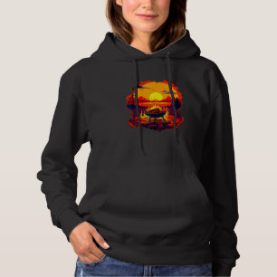 Cool grilling at Lake in summery Days with Family  Hoodie