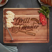 Cool Grillmaster Acacia Wood Cutting Board (Top)