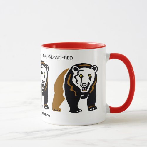 Cool  GRIZZLY BEAR_Conservation _ Ecology _ Mug