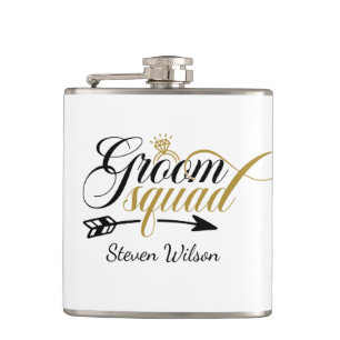 Cool Groom Squad add name  Flask