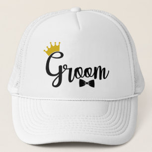 Cool Groom Wedding party Trucker Hat
