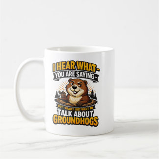 Cool Groundhog Day Groundhog | Funny February Coffee Mug