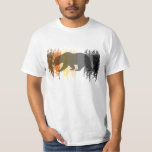 Cool Grunge Bear Shadow Gay Bear Pride T-shirt at Zazzle