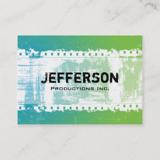 Cool Grunge Style Large Company Business Card