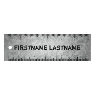 Cool grungy name ruler