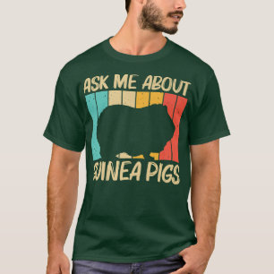 Cool Guinea Pig Design For Men Women Cavy Pet Road T-Shirt