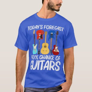Cool Guitar Design For Men Women Band Player Music T-Shirt