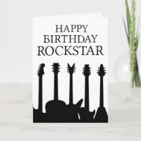 Vintage Guitar Happy Birthday Tissue Paper, Zazzle