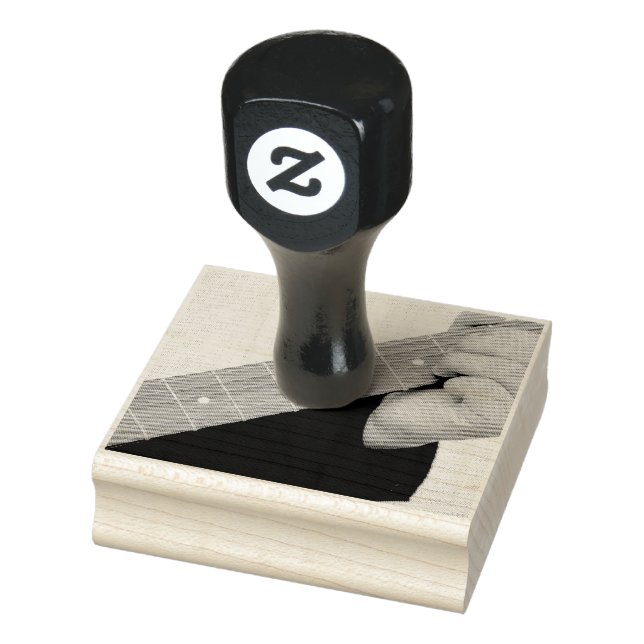Cool Guitar Rubber Stamp (Stamp)